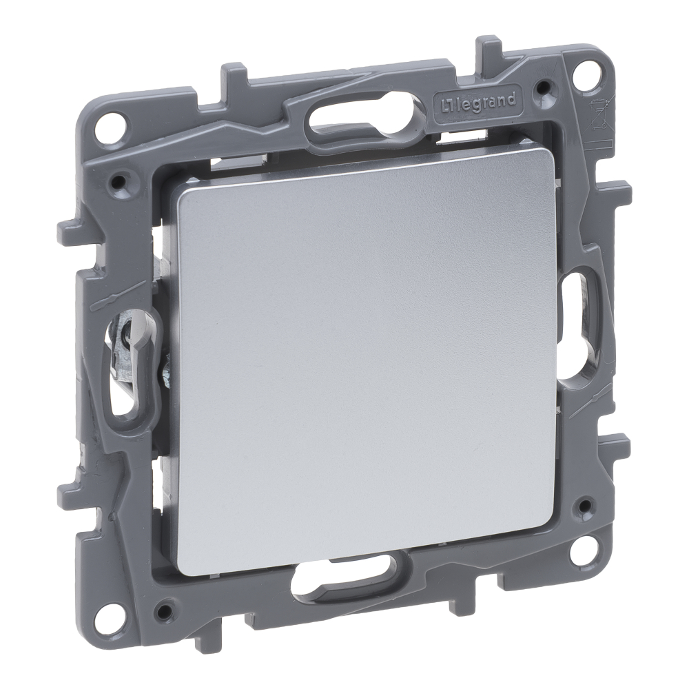 Zaślepka Legrand Niloe Selection 762145 aluminium