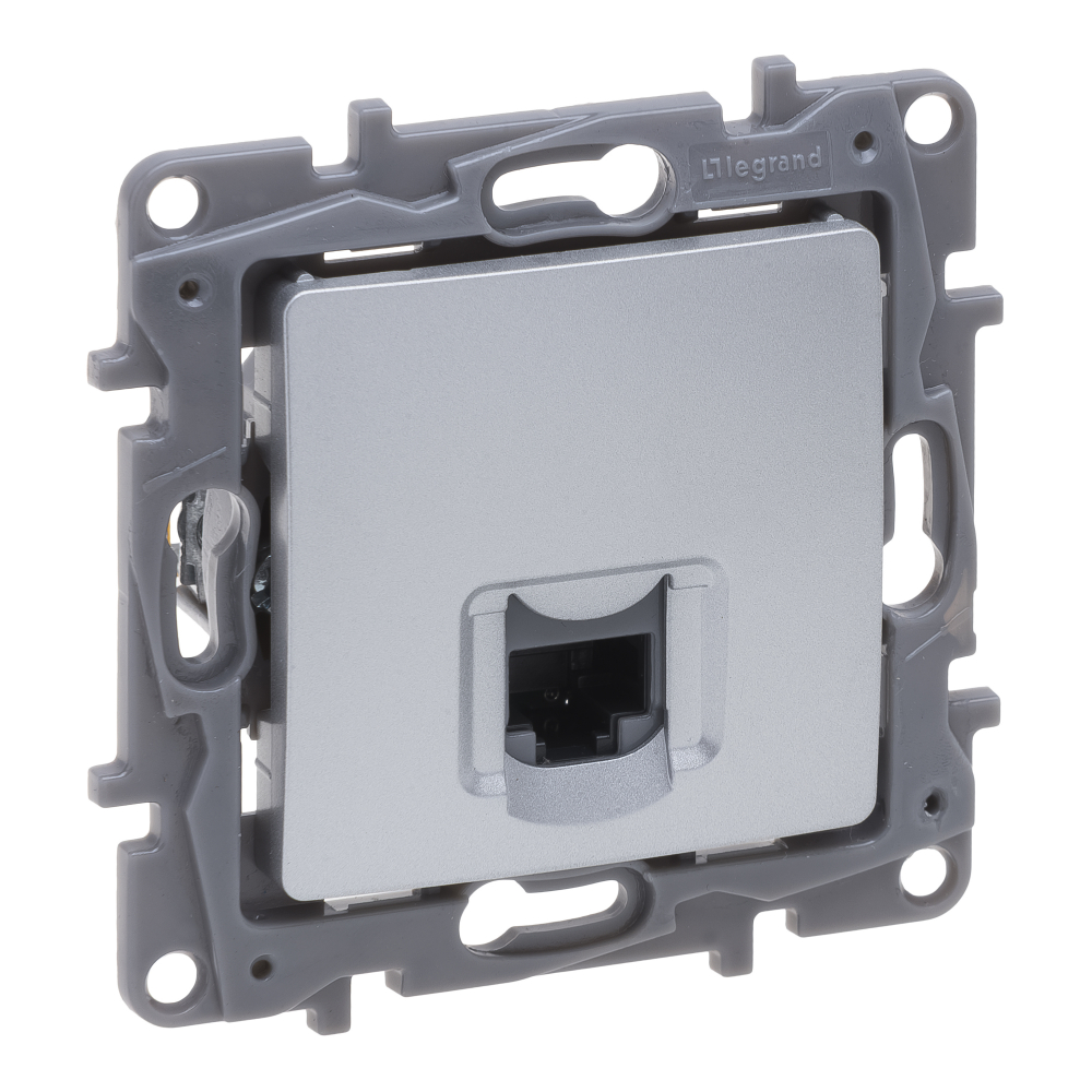 Legrand Gniazdo RJ 45 Niloe Selection 762173 kategoria 6 UTP aluminium