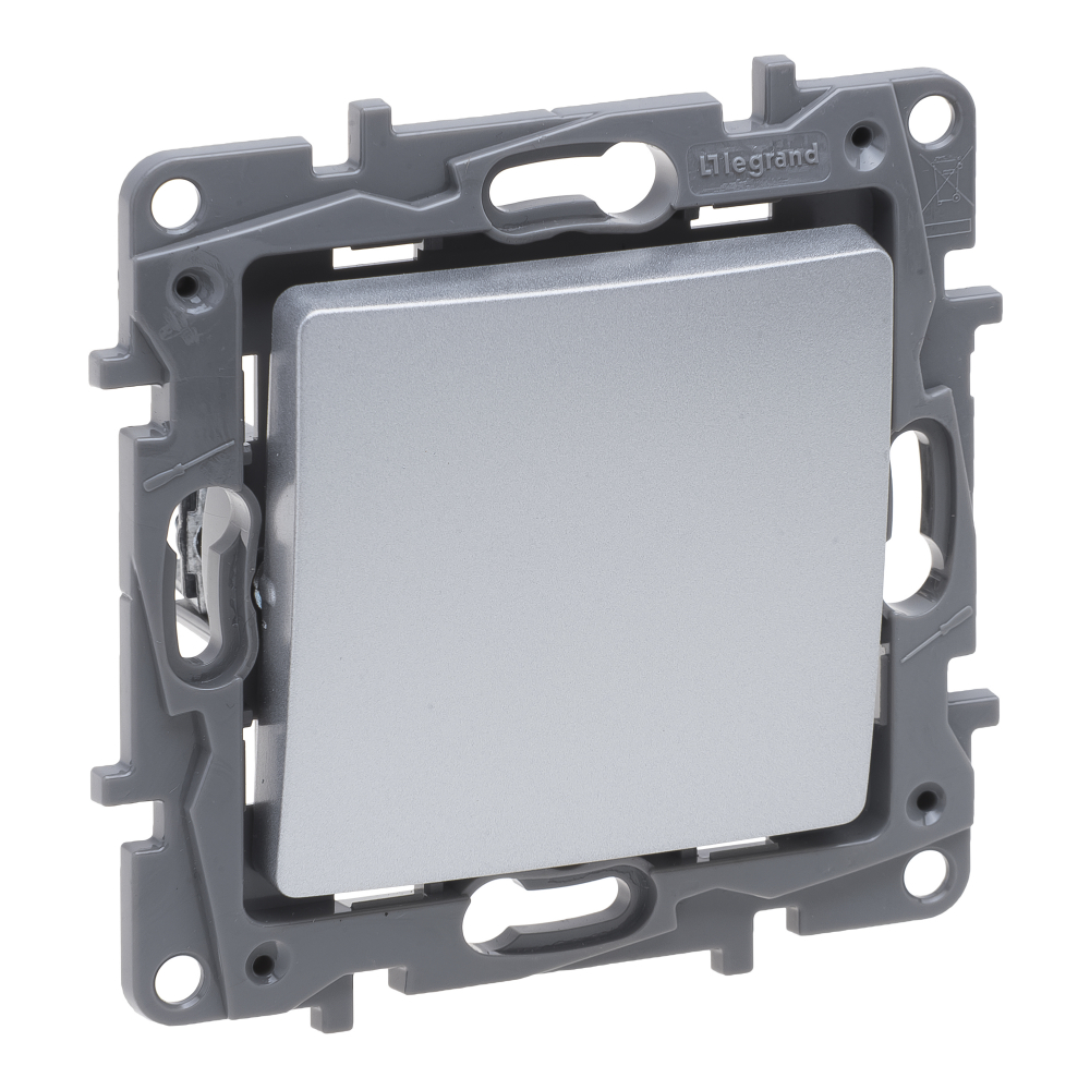 Legrand Łącznik schodowy Niloe Selection 762101 pojedynczy 10AX aluminium
