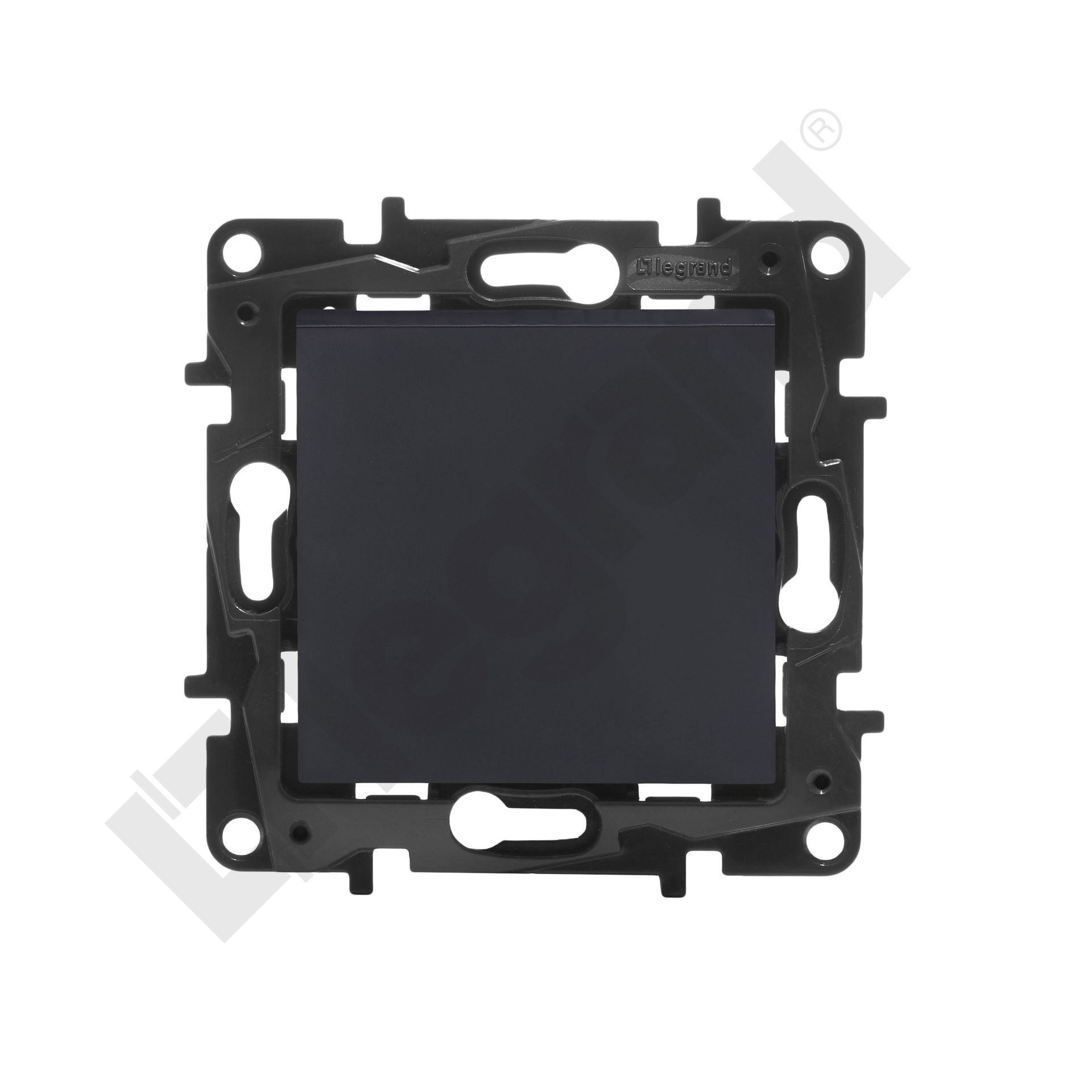 Legrand Łącznik pojedynczy Niloe Step 863501 czarny