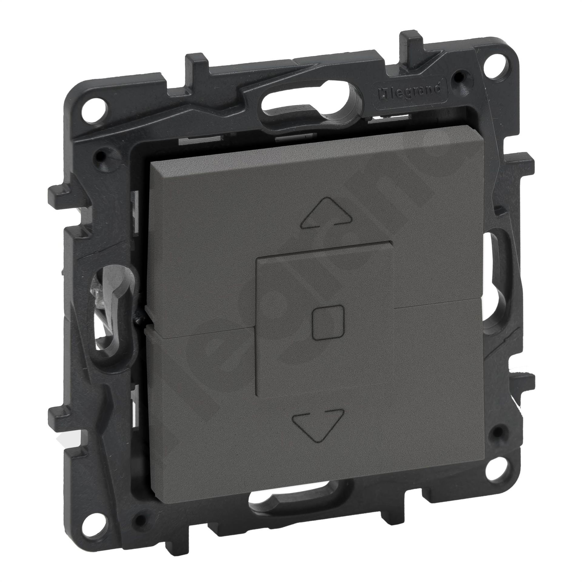 Legrand Łącznik żaluzjowy Niloe Step 863444 roletowy 3-pozycyjny stalowy