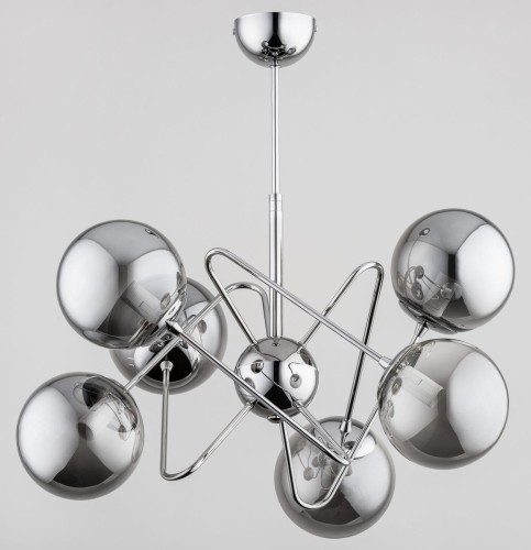 Alfa Cantara lampa wisząca 6-punktowa chrom 63094