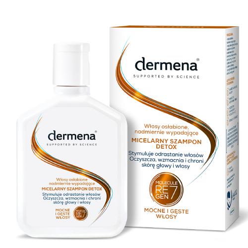 DERMENA Hair Care Detox Szampon do włosów osłabionych hamujący wypadanie 200ml