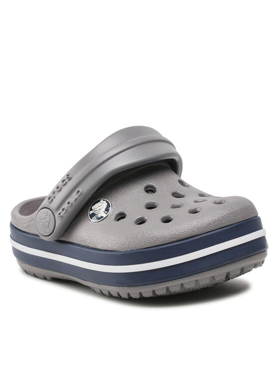 Crocs Klapki Crocband Clog T 207005 Szary