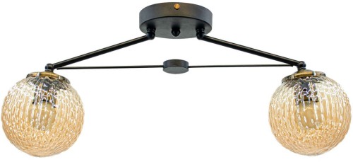 MLAMP LAMPA sufitowa ELM2100/2 BLACK MLAMP loftowa OPRAWA szklane kule czarne ELM2100/2 BLACK