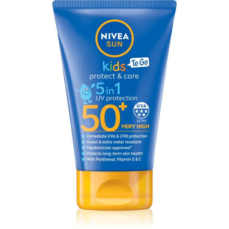 Nivea Sun Kids mleczko do opalania dla dzieci 5 in 1 SPF 50+ 50 ml