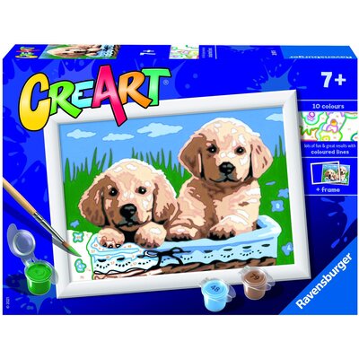Ravensburger Polska Polska Malowanka CreArt dla dzieci Szczeniaczki 5_790259