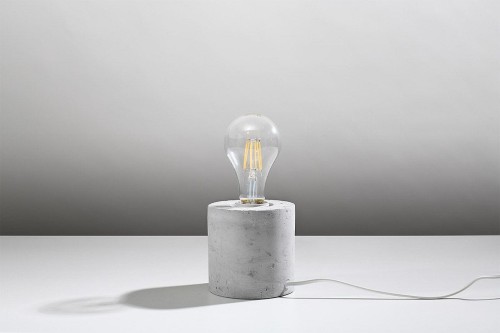 Sollux Lighting Lampa biurkowa SALGADO beton PERSIAN INDIGO