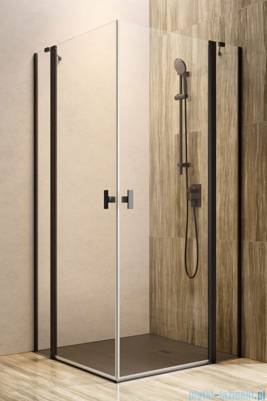 Radaway Nes 8 Black Kdd II kabina 90x90cm przejrzyste 10085090-54-01L/10085090-54-01R