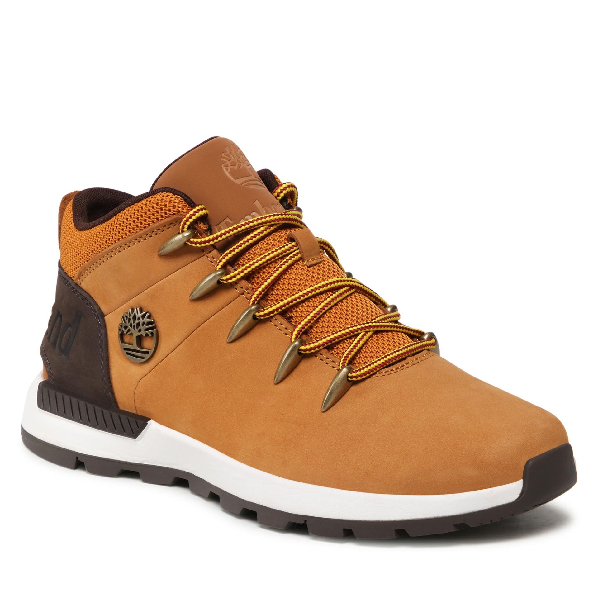 Timberland Trzewiki Sprint Trekker Mid TB0A257D231 Wheat Nubuck W Brown