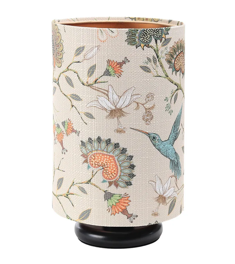 Czarna designerska lampka nocna tuba - S387 A8-H56