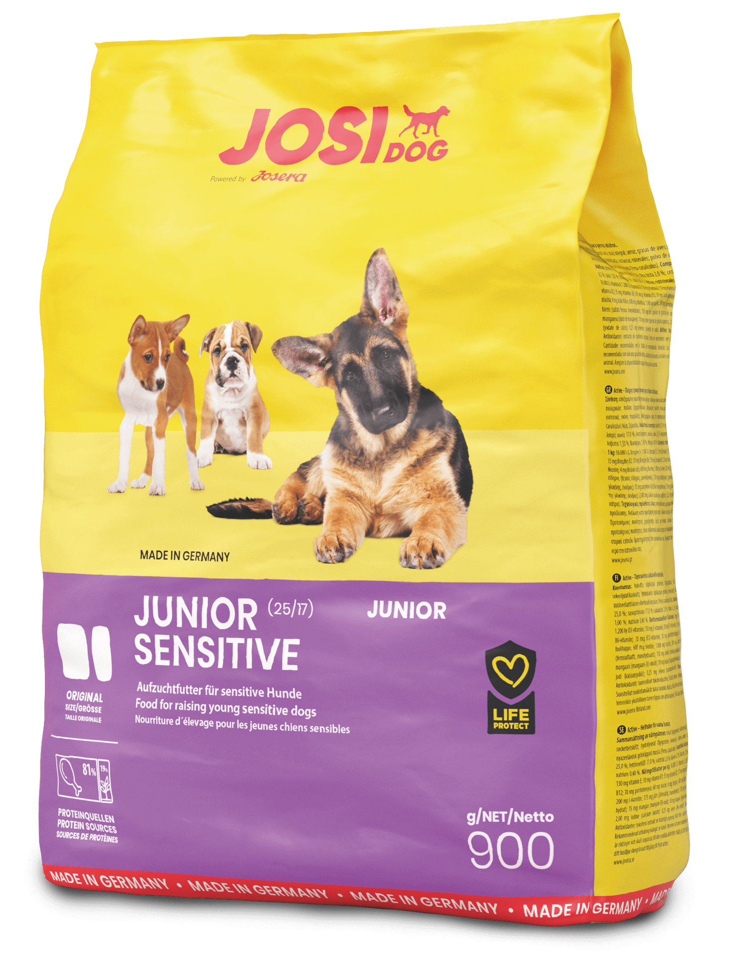 Josera JosiDog Junior Sensitive 0,9 kg