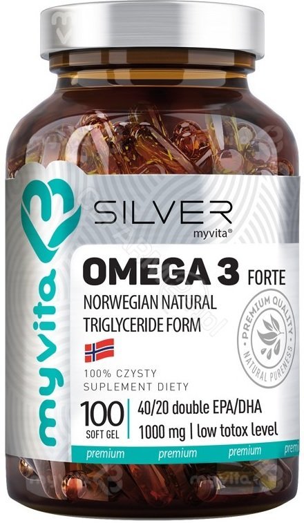 MyVita Silver Omega 3 Forte x 100 kaps