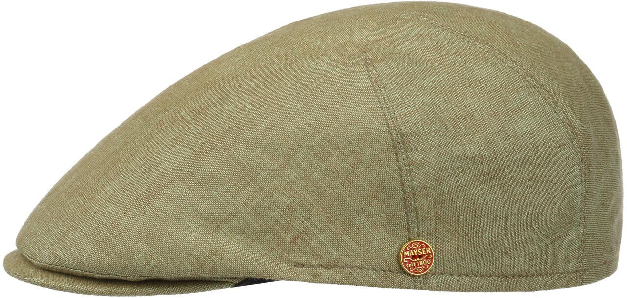 Kaszkiet Sidney Linen by Mayser, zielony, 62 cm