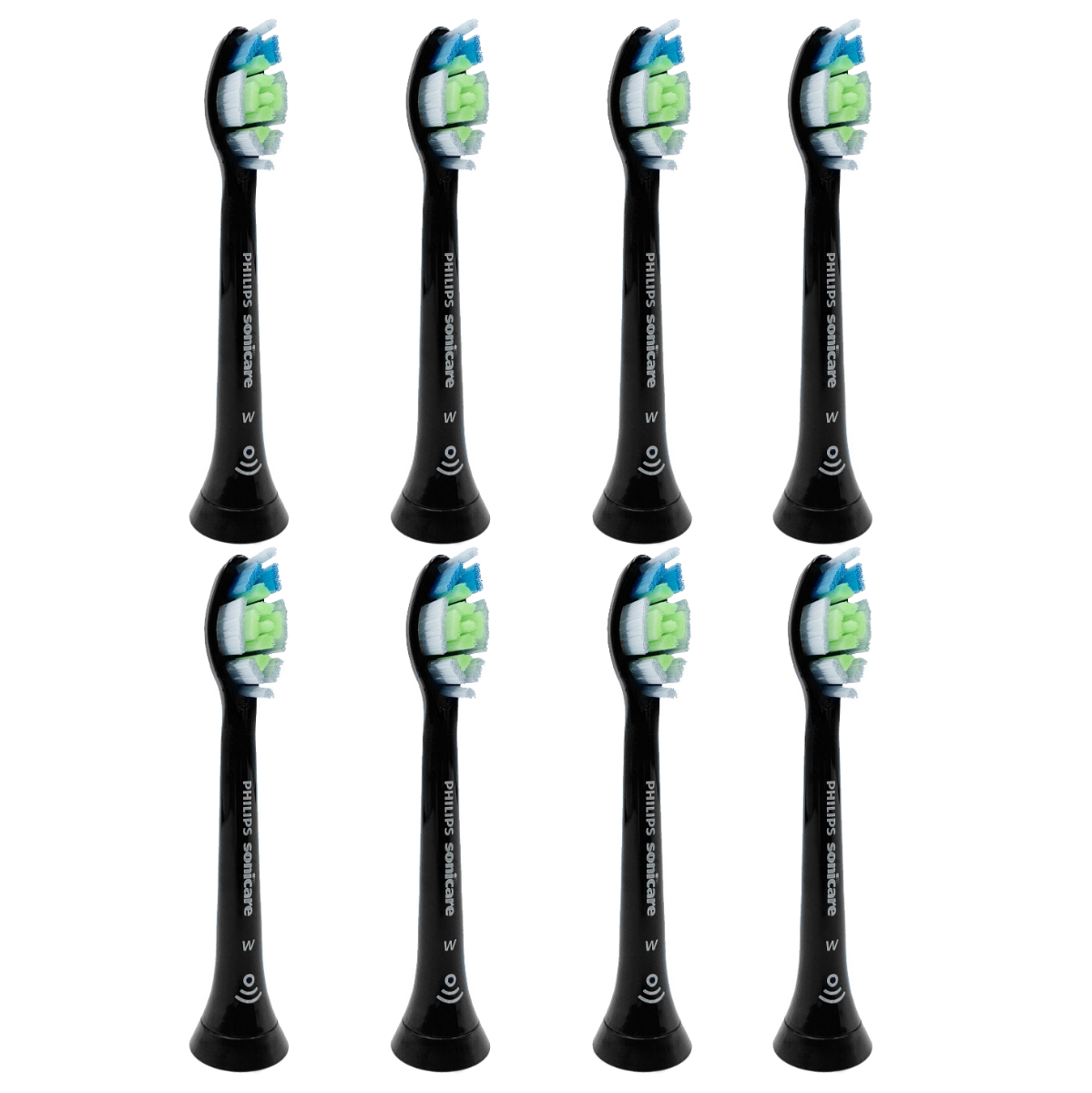 Philips Końcówki wymienne Sonicare Optimal Black HX 6068/13 8szt.