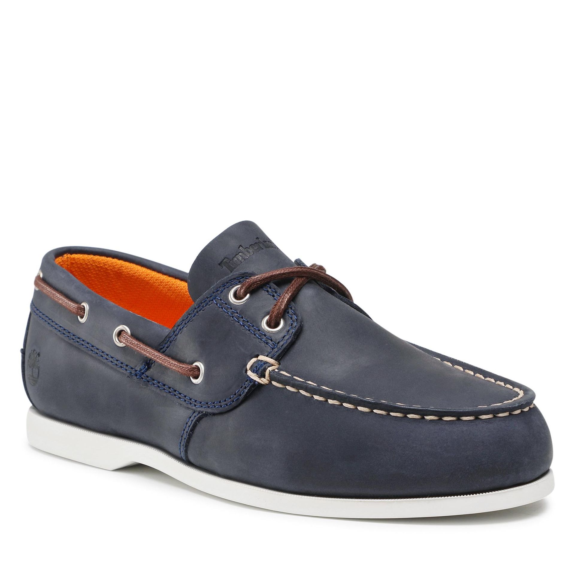 Timberland Mokasyny Cedar Bay TB0A28BM0191 Navy Full Grain