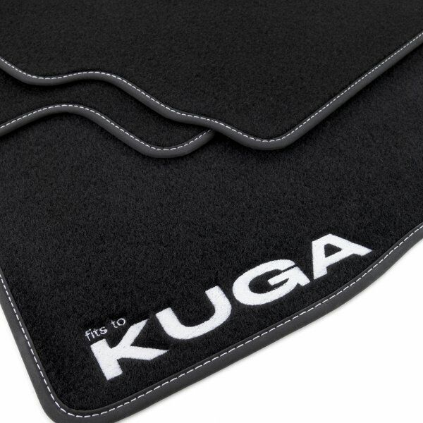 Motos Dywaniki welurowe LOGO do FORD Kuga I 2008-2012 FO27-S4H00990