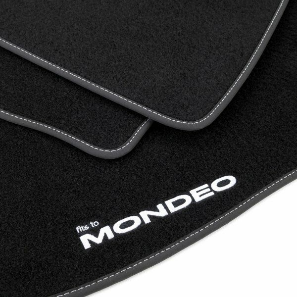 Motos Dywaniki welurowe LOGO do FORD Mondeo Mk5 od 2014 FO32-S4H00960