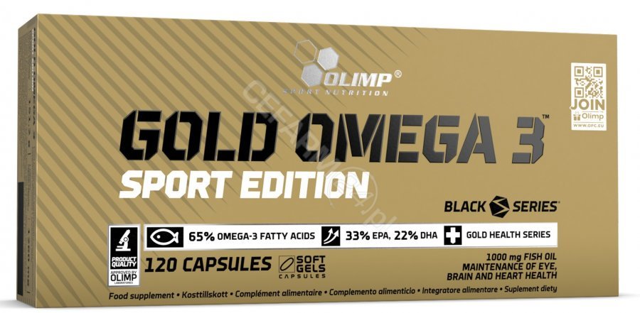 Olimp GOLD OMEGA 3 1000 mg 120 kaps 3253821