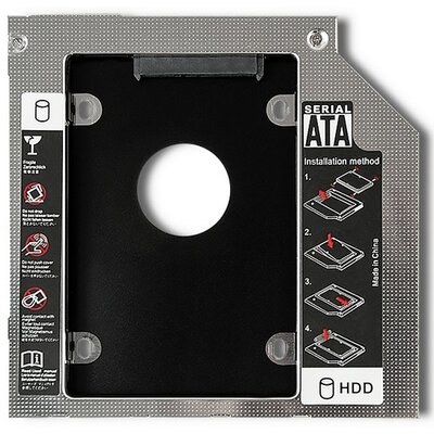 Qoltec Kieszeń na drugi dysk 2.5 HDD 9.5 mm