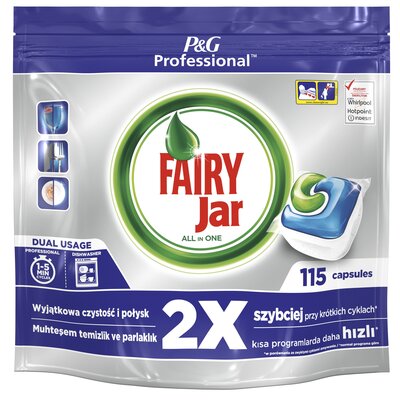 Fairy Jar Professional Kapsułki do zmywarki 115szt