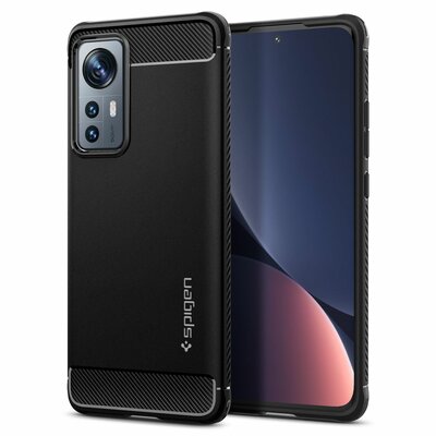 Spigen RUGGED ARMOR XIAOMI 12 / 12X MATTE BLACK fd-20673-0