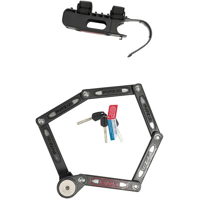 Rowerowe ZAPIĘCIE SKŁADANE SZEKLA K-Traz F16 710mm Level 16