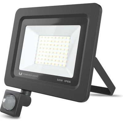 Forever Light Naświetlacz LED PROXIM II 50W biały neutralny z czujnikiem ruchu RTV003619