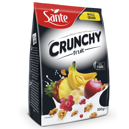 Sante Płatki śniadaniowe Crunchy 350 g klasyczny