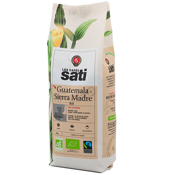 Guatemala Sati Sati Sierra Madre BIO 500g ziarnista SATI.GU.SI.MA.BI.500