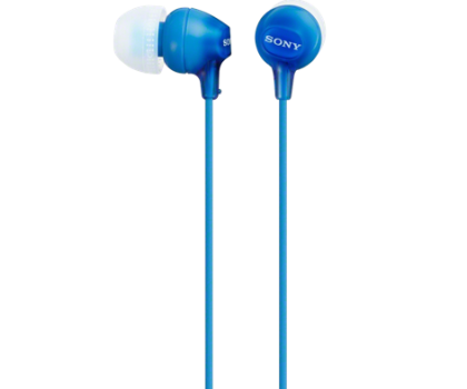 Sony MDR-EX15LPB niebieskie