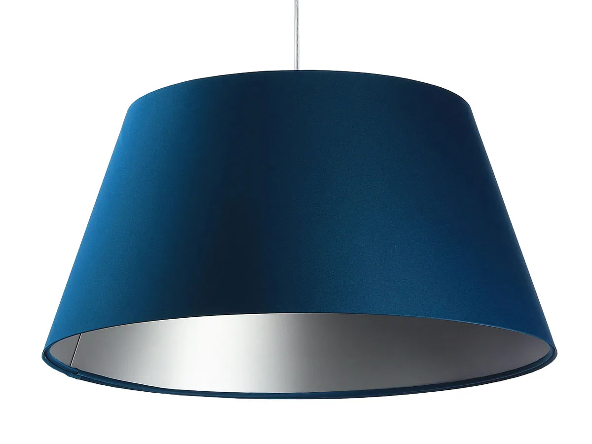 Granatowa nowoczesna lampa wisząca dzwon - S407 R9-W56