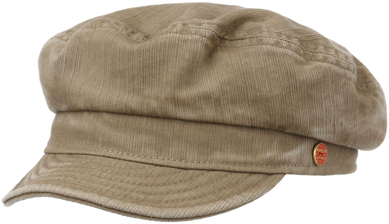 Czapka Żeglarska Altona Sunprotect by Mayser, ciemnobeżowy, 60 cm