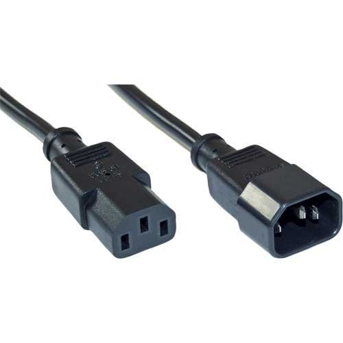 InLine Kabel zasilający Power Cord przedłużacz C13 C14 1.8m z ETL for US use 16632V