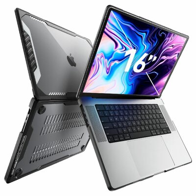 Supcase Etui na laptopa Unicorn Beetle Pro do Apple Macbook Pro 16 cali Czarny