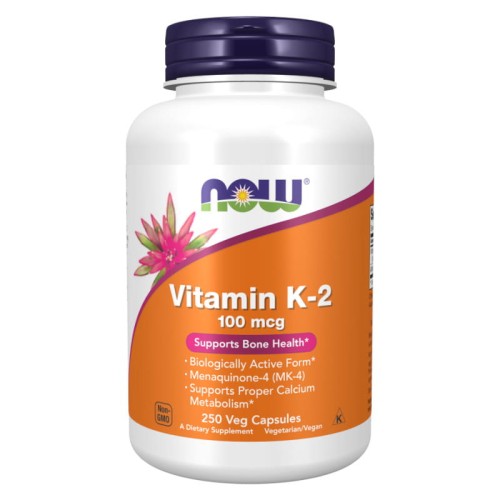 Now Foods NOW Vitamin K-2 100mcg 250vegcaps