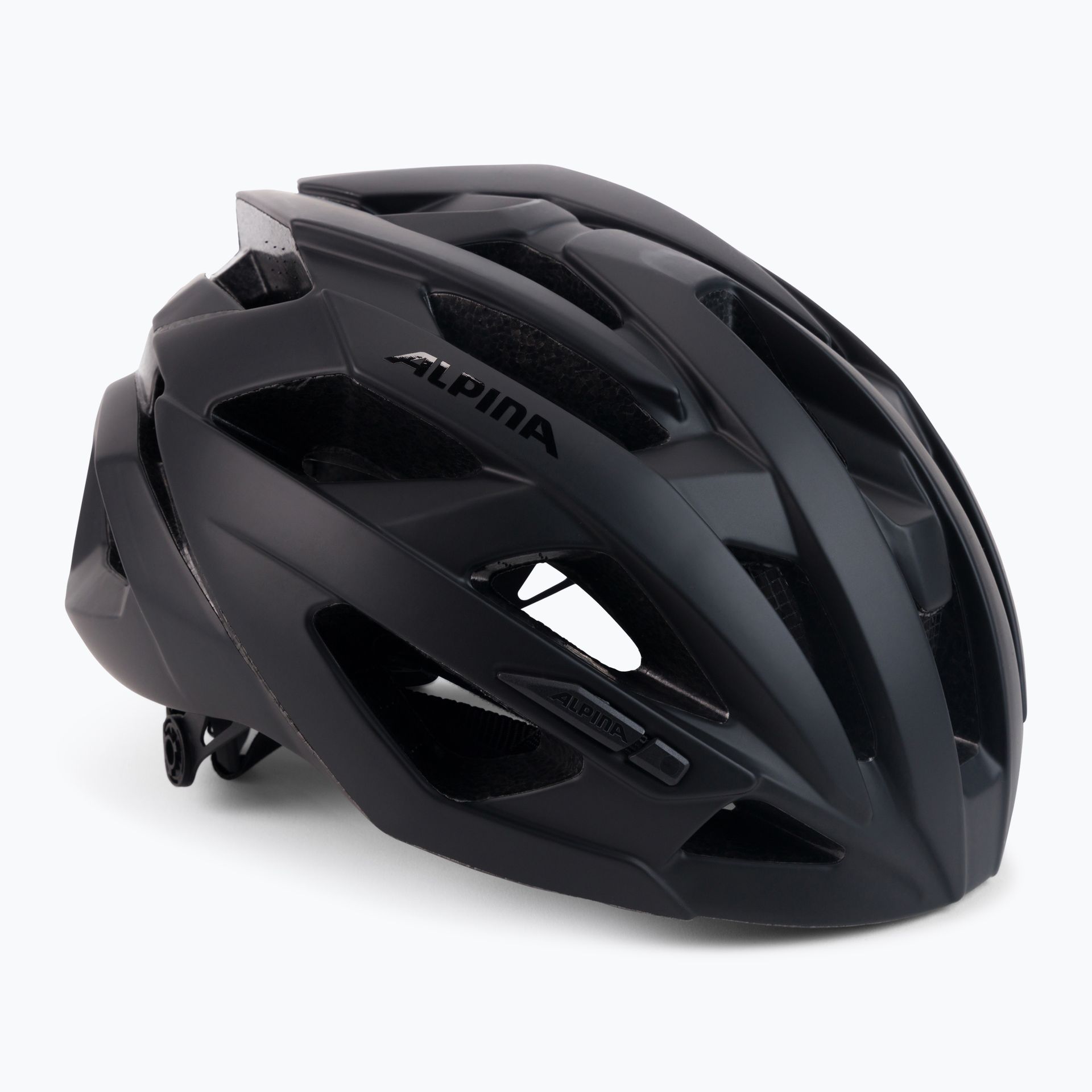 Alpina Unisex - Dorośli, VALPAROLA Kask rowerowy, black matt, 55-59 cm