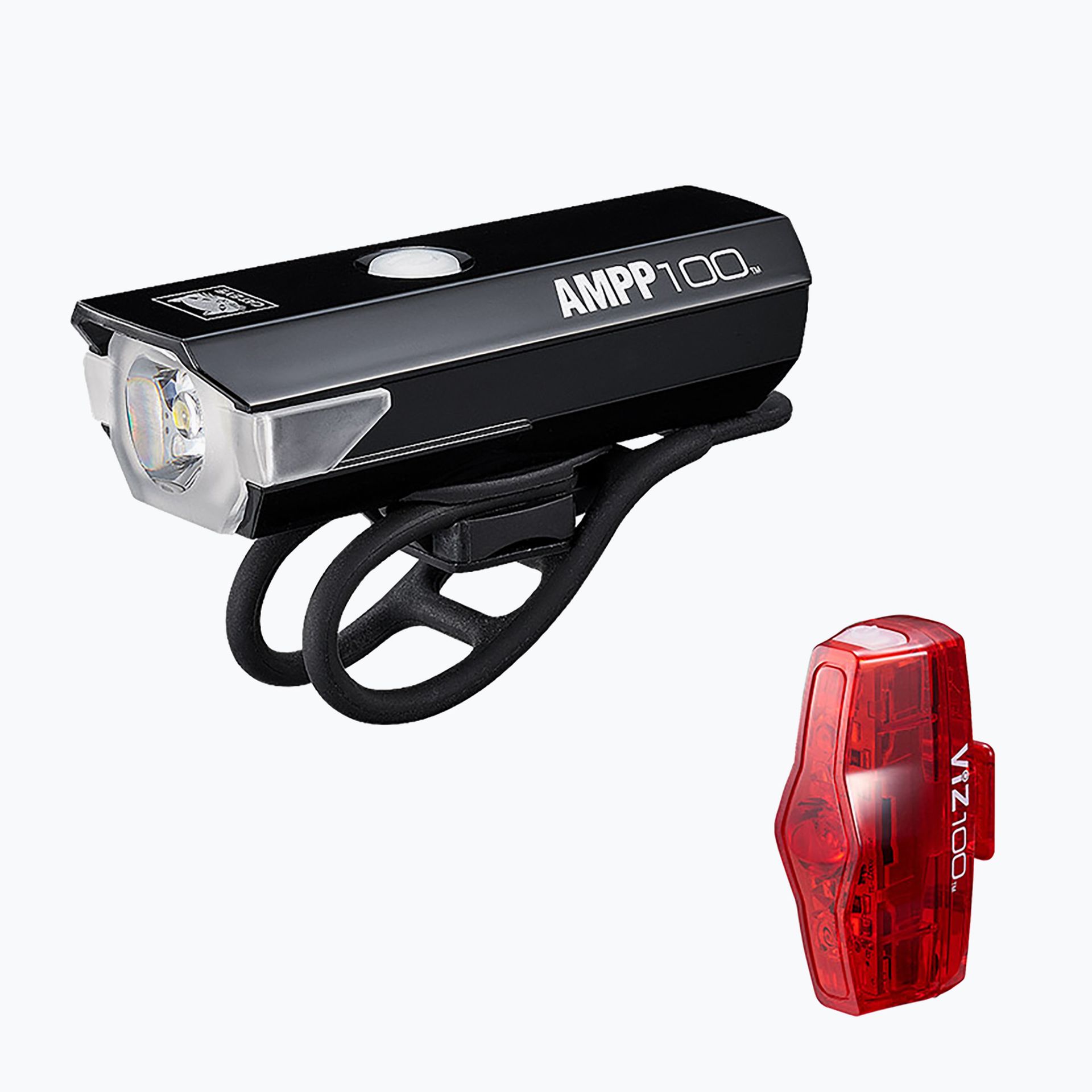 Cateye Lampy Ampp 100 Hl-El041Rc Viz100