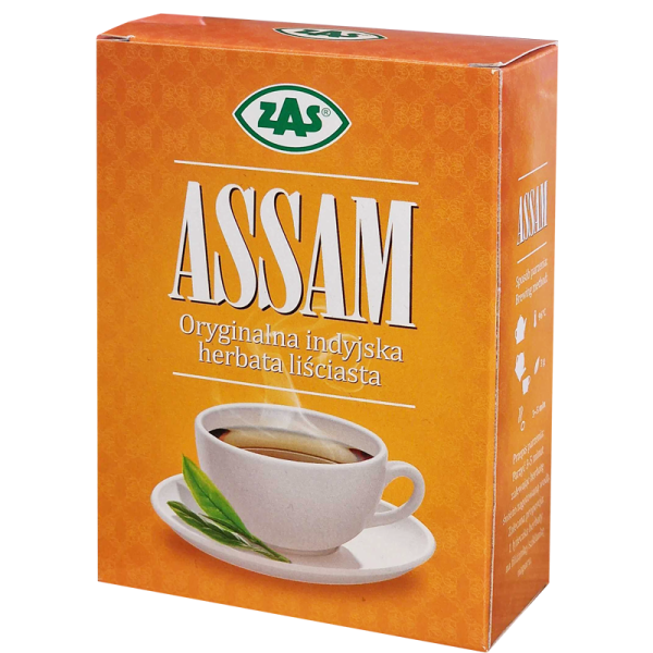 VIVI Zas Assam herbata liściasta czarna 80g ZAS.ASSAM.80G.LISCIA