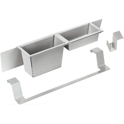 Deante Zestaw akcesoriów do zlewozmywaka Magnetic , stal szczotkowana ZZMK011O