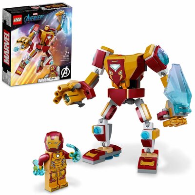 LEGO Marvel Mechaniczna zbroja Iron Mana 76203
