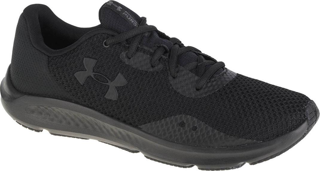 Under Armour Buty męskie Charged Pursuit 3 Black / Black / Black r. 42.5 (3024878-002)