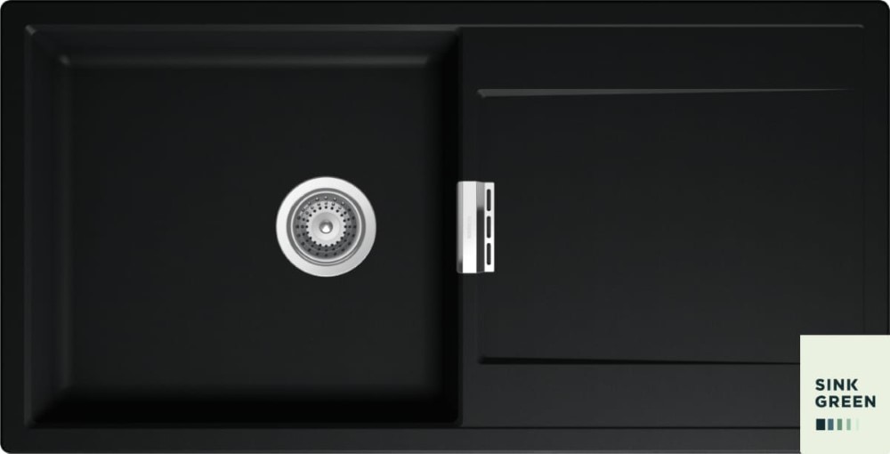 Schock Zlew MONO D-100L NIGHT Cristadur)