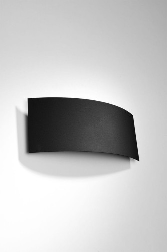 Sollux Lighting Kinkiet MAGNUS czarny BLUE SAPPHIRE