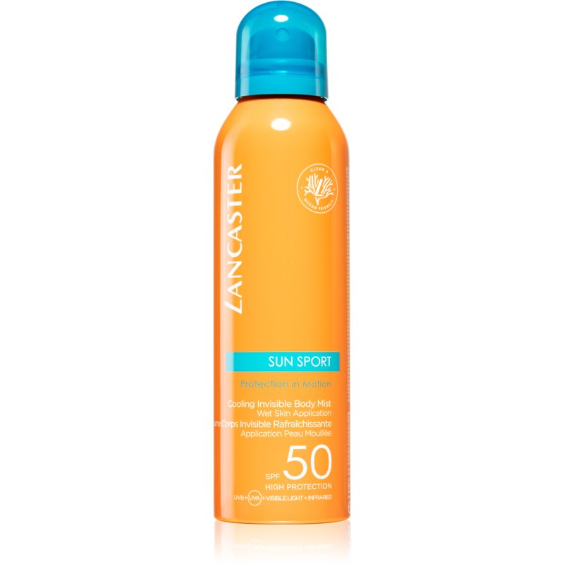 Lancaster Sun Sport Cooling Invisible Body Mist chłodząca mgiełka do opalania SPF 50 200 ml