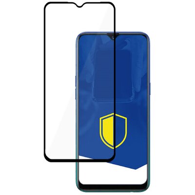3MK Szkło hartowane Tempered Glass + do Realme C31 Czarny TEMPERED GLASS+