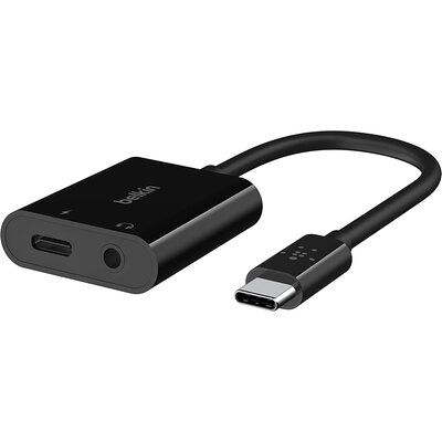 Belkin Adapter USB Typ-C USB Typ-C/Jack 3.5mm NPA004BTBK