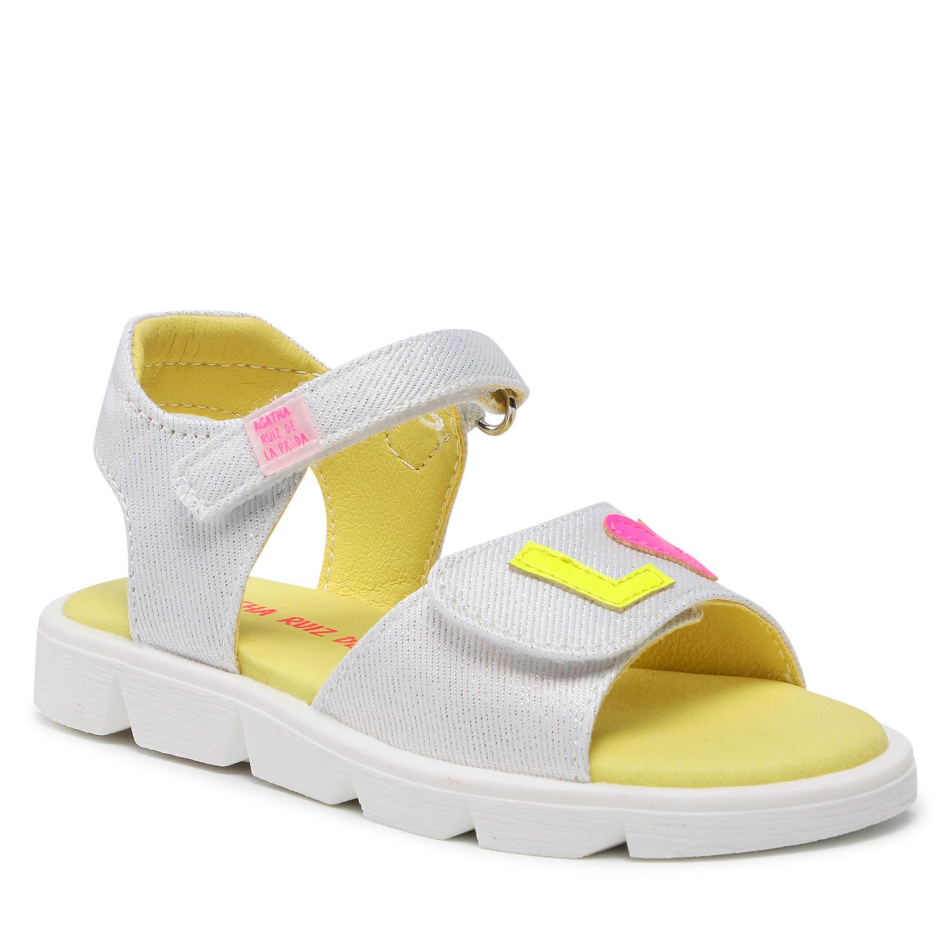 Sandały AGATHA RUIZ DE LA PRADA - 222930 B Blanco