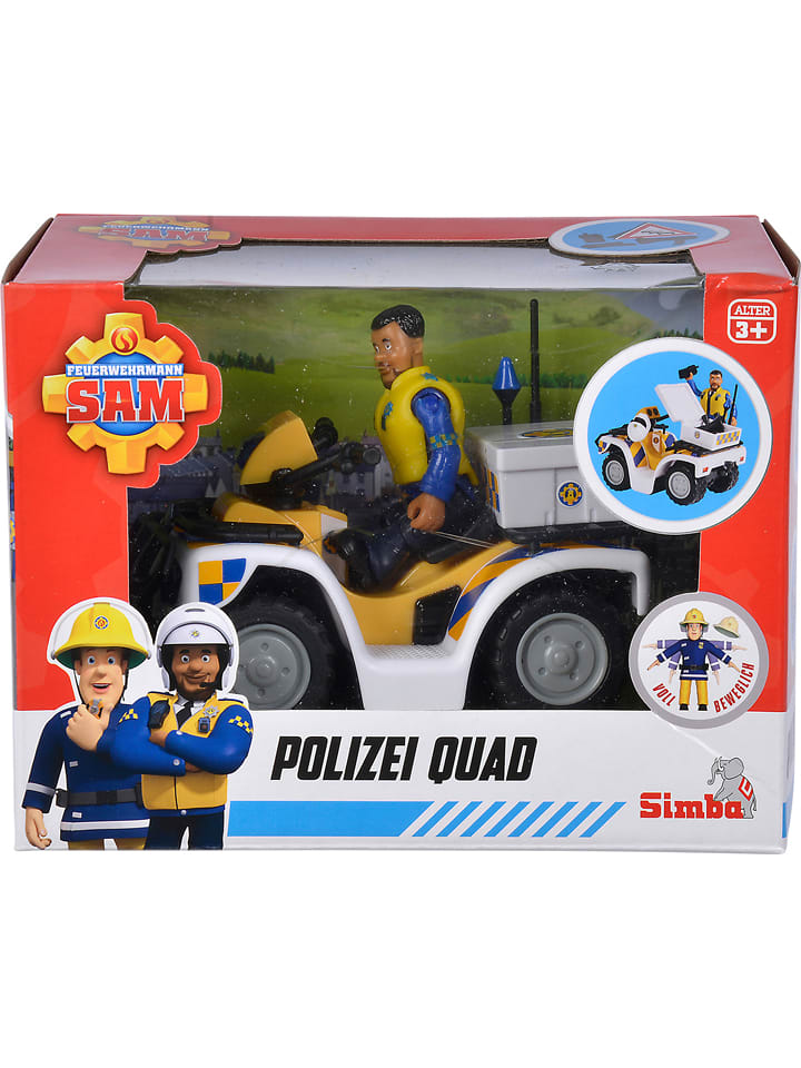 Feuerwehrmann Sam Quad z figurką - 3+