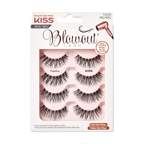 KISS KS Blow Out Lash, Sztuczne rzęsy, Multipack